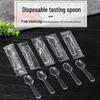 ZISIZ Disposable Plastic Mini Spoons