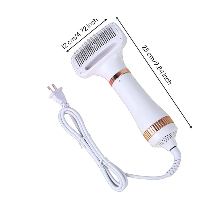 2-in-1 Pet Hair Dryer Brush Quick Dry 2-in-1 Pet Dryer Brush Low Noise