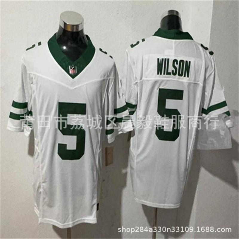 New York Jets 3rd Gen Retro Embroidered Football Jersey Mens American Team Rugby Uniform
