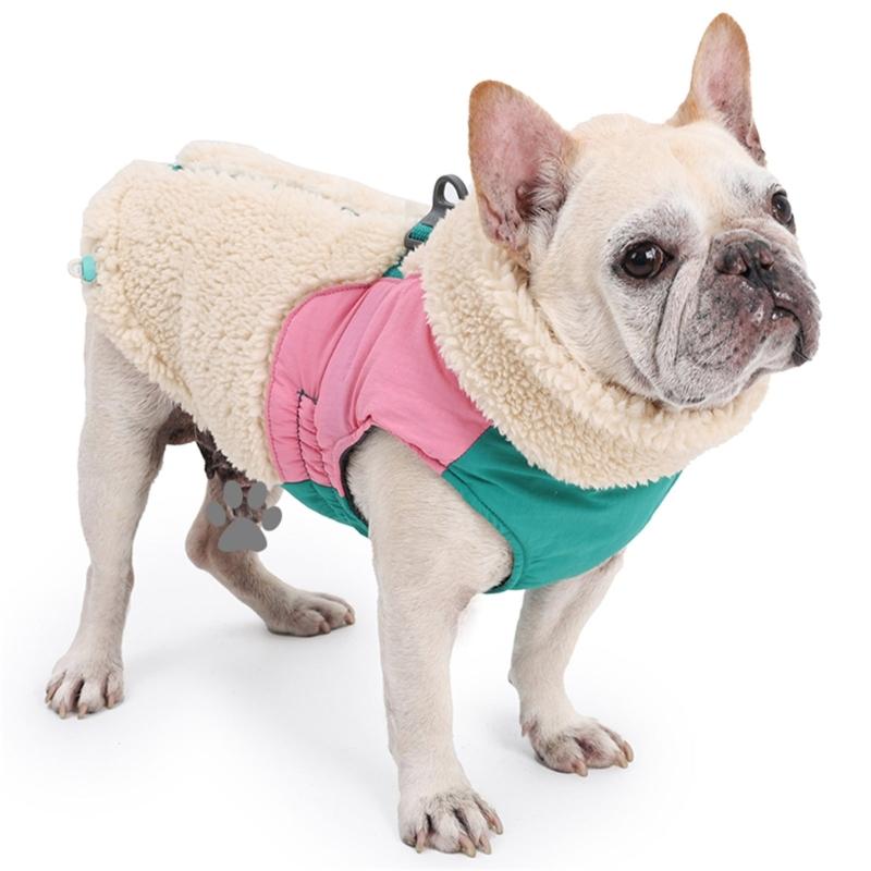Dog Winter Apparel Furry Vest for Dogs Boy Girl Medium Dogs for Indoor and Outdoor Use Thick Coat Clothes Outfit for Pet