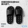 Bathroom Leaking Slippers Indoor Home Use Non-slip Toilet Bathing Hollow Cool Slippers Wholesale