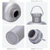 Boundless Voyage Titanium Single Layer Sports Water Bottle 600ml Narrow Mouth Ultra Lightweight Durable Direct Drinking Hiking Cycling Mug Fire Pit