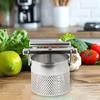 Pressa Manuale Compatta in Acciaio Inossidabile per Disidratare Verdure e Fare Succhi con Funzionamento Facile per Ristoranti