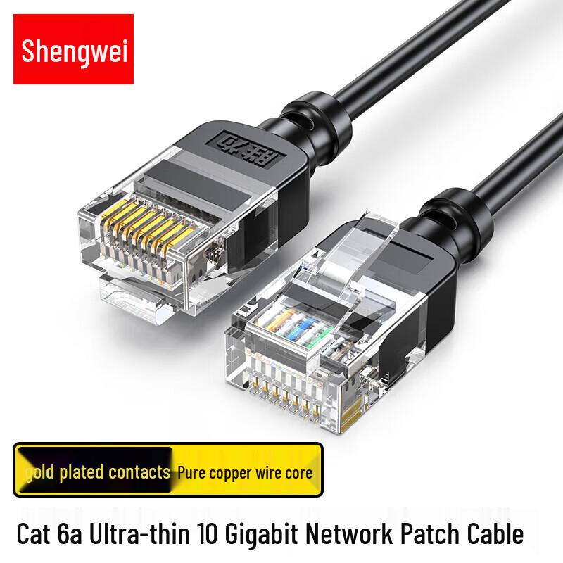 Shengwei CAT6A Ultra-Thin Unshielded Network Cable