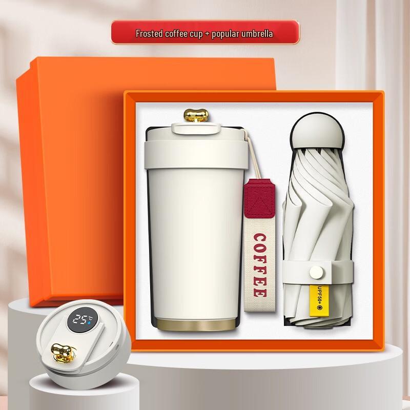 Luxury 316 Stainless Steel Thermal Coffee Cup Gift Set