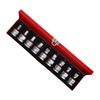  9PCS 3Celsius4 Inch Drive Hex Spline Bit Socket Set Cr-Mo Alloy Steel   H17 H19 H21 H22 H23 H24 Hex Bit     Spline Bit Socket Kit for Automotiv