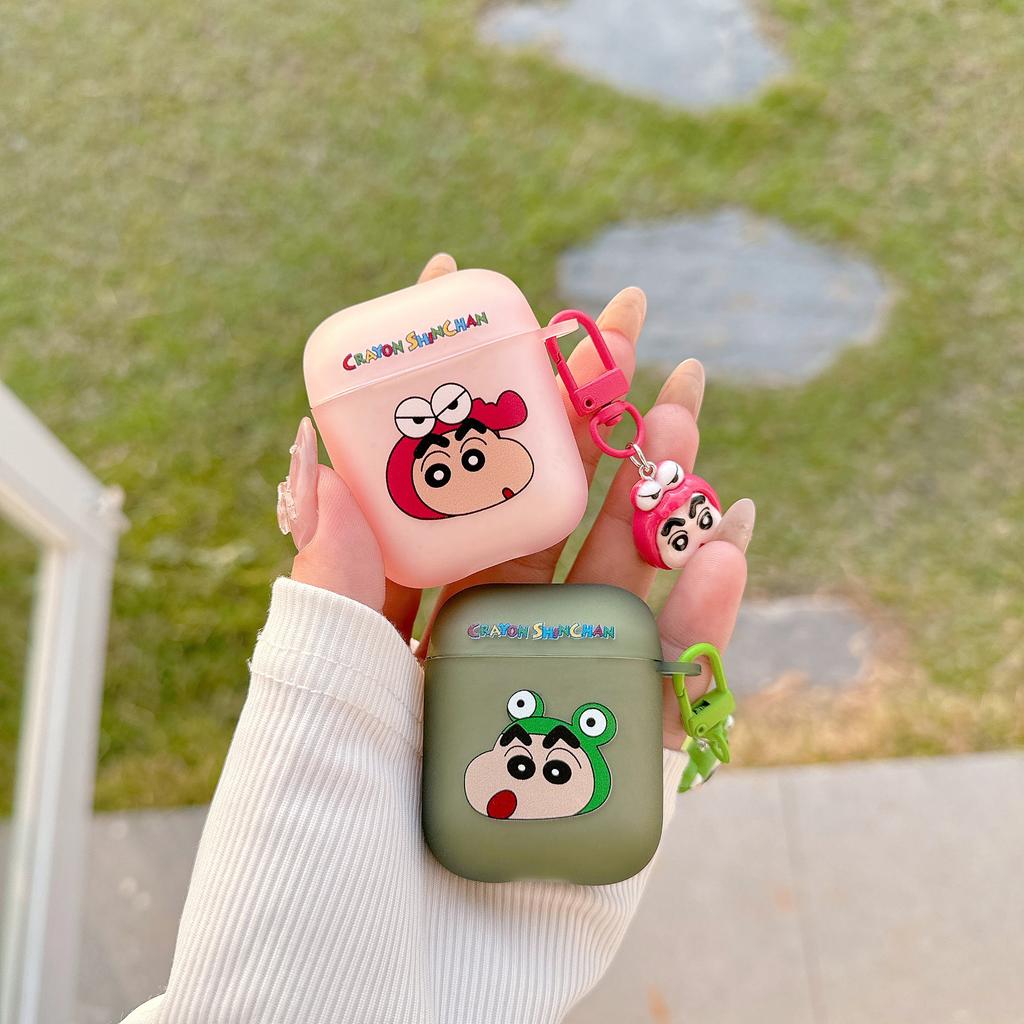 For Airpods 1 2 3 4 Pro Pro 2 Dinosaur Crayon Matte TPU Earphone Case Accessories Cover