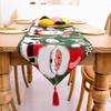 Christmas Decorations Table Flags Fashion Fabric Christmas Table Desktop Decorative Tablecloth Christmas Ornament