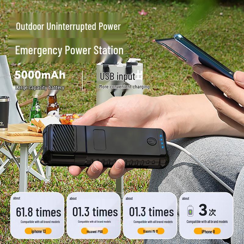 Portable Lithium Battery Mosquito Repellent: Wireless Electric Mosquito Killer & Insect Repellent for Camping