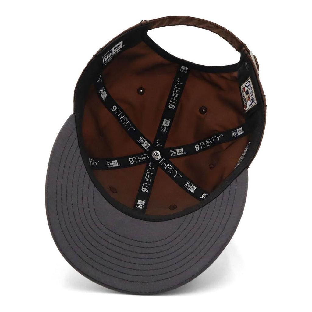 [New Era] Kšiltovka New Era 9THIRTY 14707663 NER36C0925 MLB Detroit Tigers DET HnědáGrafitová Hnědá ML Vintage Nylon Exkluzivně na ONSPOTZ Pánská Dámská Kšiltovka 930