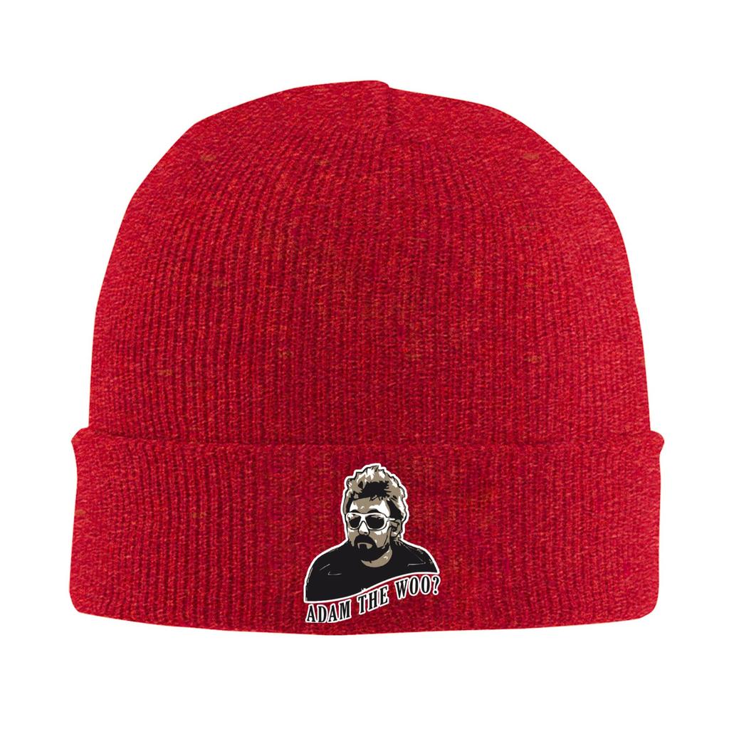 RIP Adam The Woo Mützen Beanie Mützen Frühling Grafik Strickmütze Hip Hop Damen Herren Fitnessstudio Elastische Kappe