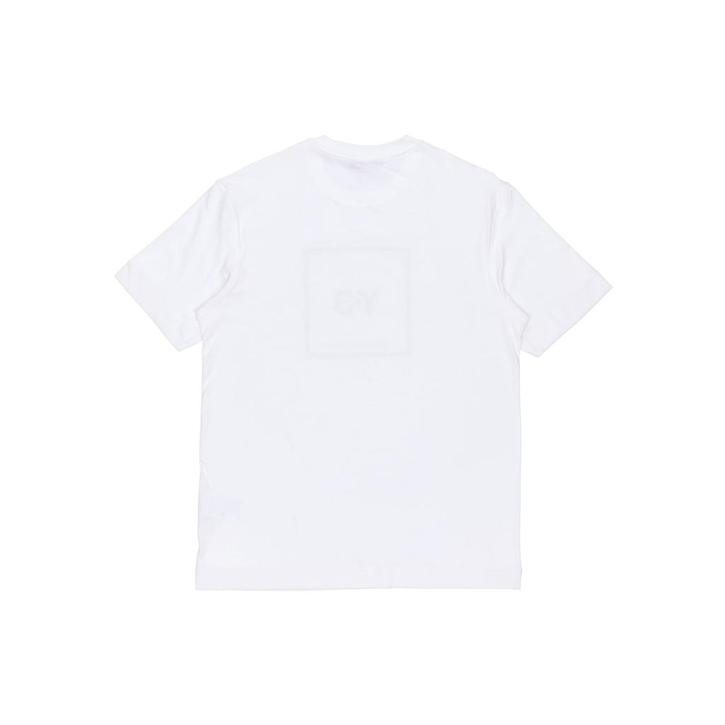 Y 3 T Shirts Unisex White Crew Neck Moderate Straight Fit GV6061