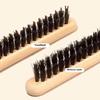 Ahşap Sap Yaban Domuzu Kılı Fırçalı Taraklar Salon Saç Fırçaları Doğal Yaban Domuzu Kılı Saç Taraklama Fırçası İnce Hatlı Şekillendirme Tarağı Saç Şekillendirme