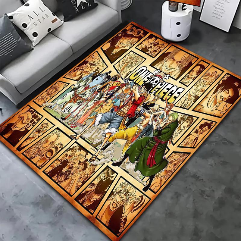 Anime One Piece Carpet Rug For Living Room Bedroom Home Sofa Decoration,kids Play Nonslip Floor Mat