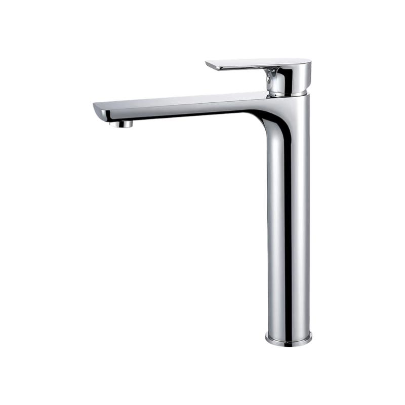 Simple Single Hole Bathroom Sink Faucet Durable Stainless Steel Easy To Install Quick Installation Water Saving