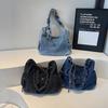 Fashi Large Capacity Spring Versatile Simple Commute Shoulder Bags 2026 High Quality Denim Super Cool Women's Crossbody Bags