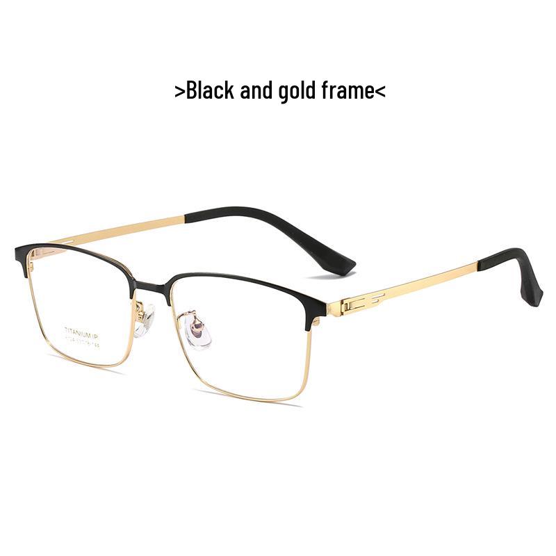 Screwless Temple Non-slip Silicone Unisex Glasses 2022 Model 6124 Prescription Compatible, Blue Light Blocking