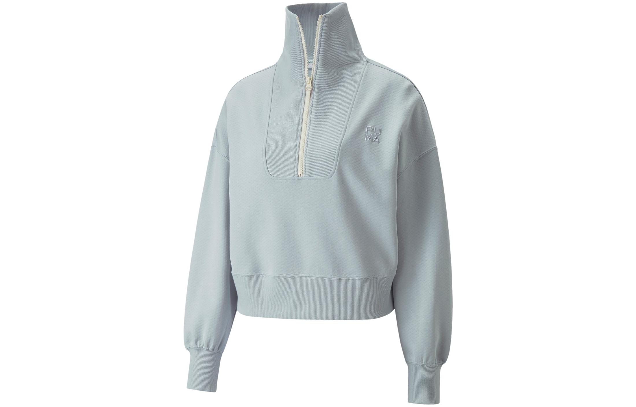 PUMA Jacket Women s Platinum Gray 537644-80 XS