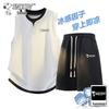 Snoopy Men's Faux Two-Piece Summer Set