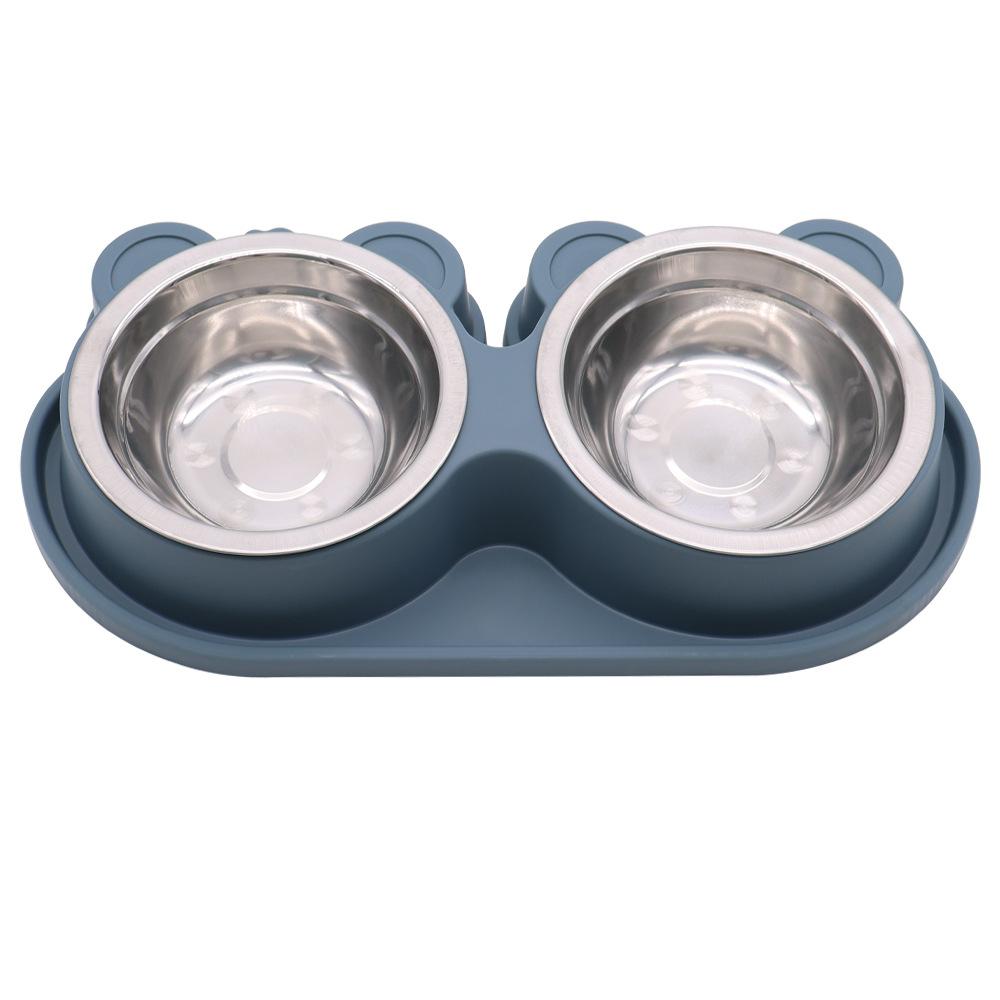 Miska dla kota podwójna miska zintegrowana miska dla kota przybory do karmy dla zwierząt miska na wodę miska na karmę dla kota miska na karmę dla kota miska na ryż miska dla szczeniaka pies