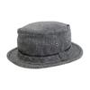 Basic Enchi Tweed Pork Pie Plus Gray Hat, Men's, Size,