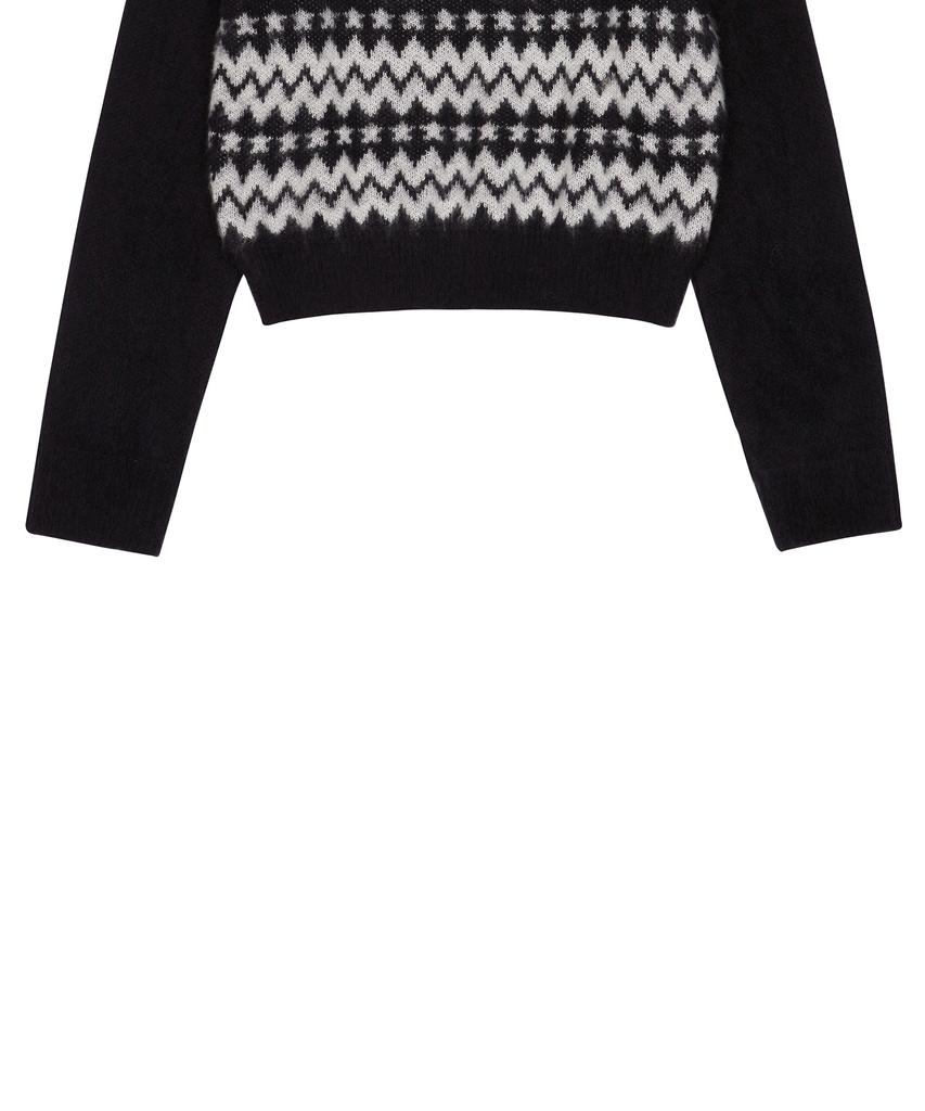 LUVISTRUE Nm Lettering Knit(Navy)