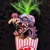 Popcorn Clown Creepy Clown Head Statue Resin Crafts Clown for Halloween Decoration