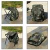 2 in 1 Portable Foldable Backpack Chair Light Fishing Stool Outdoor Mountaineering Bag Camping Traveling Hiking Equipment