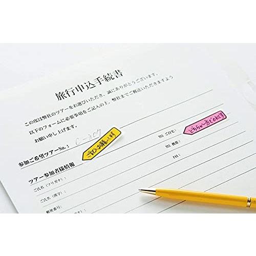 Post-it Film Sticky Notes Blue Pink Yellow 44 X 12mm 5 Pack 684P-IC-5P