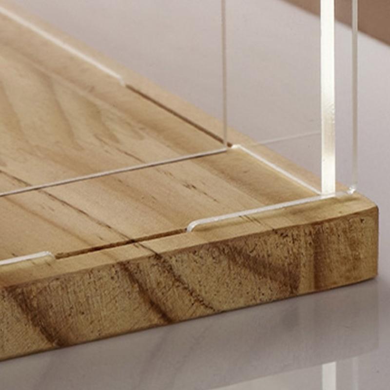 Acrylic Display Case for Miniature Collectibles and Toy Models Clear Dustproof Showcase Stand Perfume Storage Box