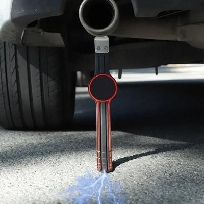 1 adet Otomatik Araba Anti-Statik Topraklama Tel Kemer Anti-Statik Esnek Şerit Araç Kamyon Elektrostatik Şerit İptal Edici Şekillendirici Kemer