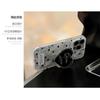 Simple and Stylish Phone Case for iPhone 17 Pro Max, Korean Ins Style, Black Heart Stand, Suitable for iPhone 13, 14, 16