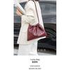 Cross-border trend woven women's bags, garbage bags, one shoulder, underarm bags, portable drawstring, lucky bags, messenger bags, commuter portable.