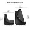 Automobile Accessories Mudguards Splash- Guards Mudflaps for   2021