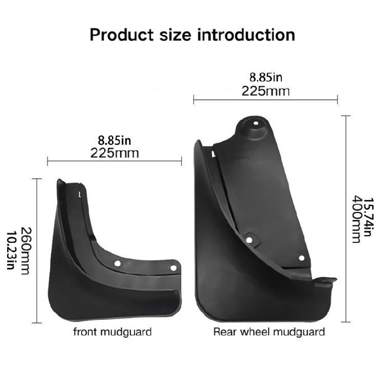 Automobile Accessories Mudguards Splash- Guards Mudflaps for   2021