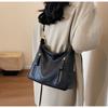 Ielgy Large Capacity Ladies Retro Shoulder Bag Fashion Cross-body Commuter Bag