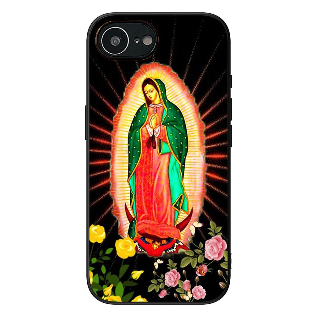 

Cover for Samsung Galaxy S25 S24 S22 S23 FE Ultra Plus A56 A05 A06 A15 A16 A55 S7 Edge + Case Virgen de Guadalupe Mary Madre Galaxy S25+
