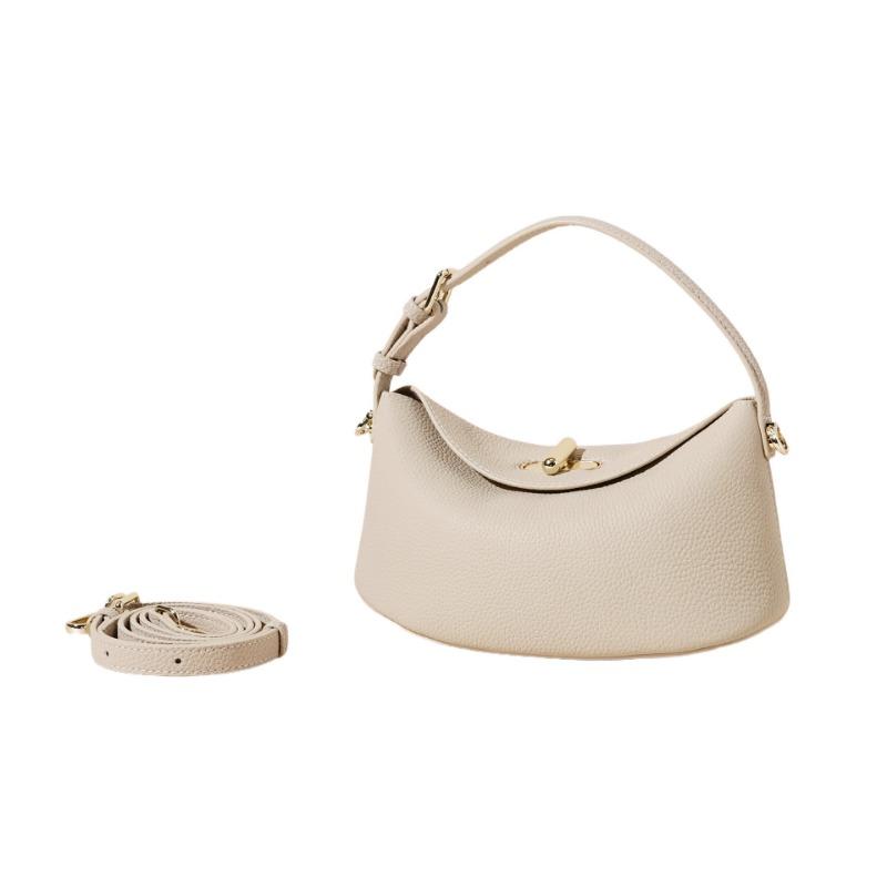 Genuine Leather Fashionable and Simple Single-shoulder Crossbody Bag High-end Handbag