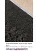 Toilet mat 80x60 cm 15 mm sea theme white, light green
