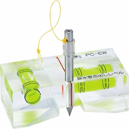 

Akatsuki Seisakusho KOD PC-EW Drain Pipe Centering Level (for pipe diameters 20 to 200) 35 x 24 x 70 mm