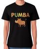 Pumba Warthog Animal T-Shirt Cute Safari Wildlife Graphic Unisex Tee