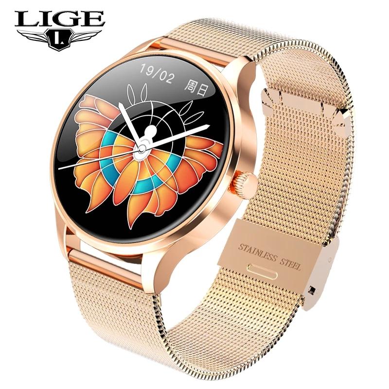 Cumpără LIGE IP68 Impermeabil Smart Watch Femei Lovely Brățară Ritmului
