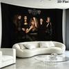 RBD Band Wall Tapestry Aesthetic Wall Hanging Printed Fabric Blanket Decorative Tapestries for Bedroom Living Room Home Decor
