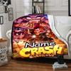 Customiz Name Personality Crash Bandicoot 4 It's About Time Blanket Soft &Warm Sofa Office Bed Travel Lunch Break Blanket, Gift Suitable All Seasons
