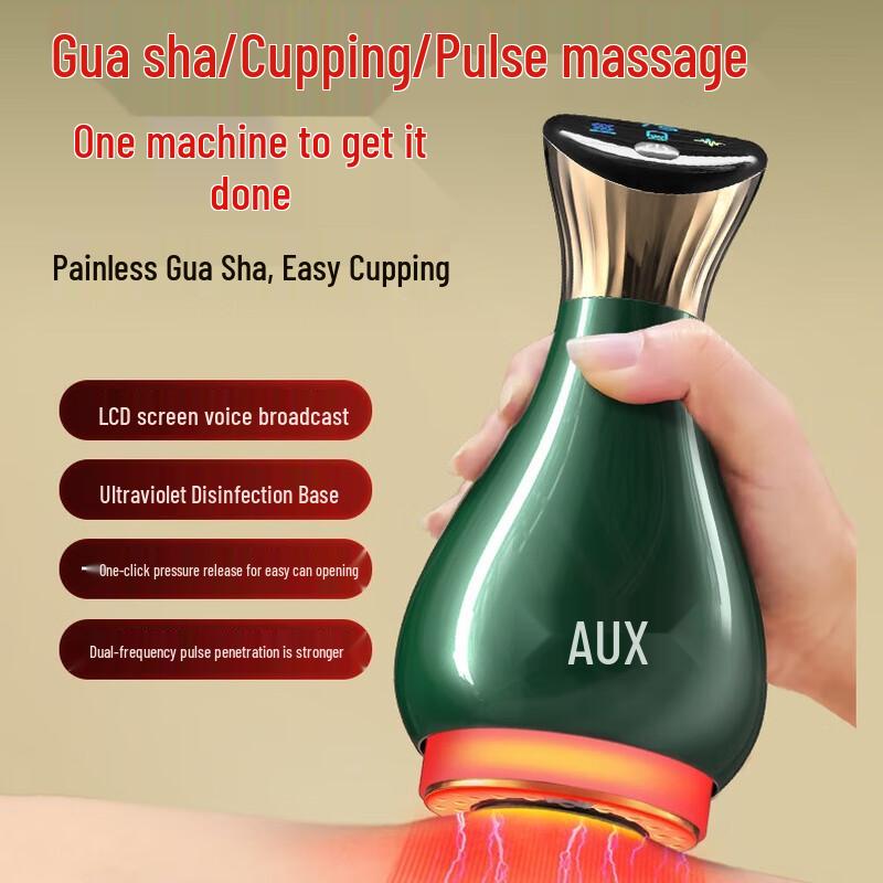 

Перезаряжаемый электрический прибор для гуаша и вакуумного массажа