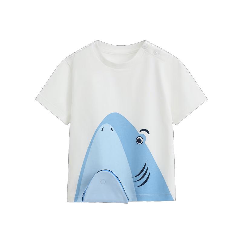 GAP Boys  3D Graphic Pure Cotton Short Sleeve T-Shirt 100 cm (2-3 years)