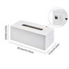 Tissue Box Holder Napkin Storage Modern Facial for Office Restaurant Bathroom
