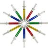 12Pcs Syringe Pens,Retractable Fun Multi Color Novelty Pen for Nurses,Writes In Black Ink,Nursing Student School Supplies