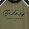 Callaway Short Sleeve Mock Neck Shirt Golf C25134203 LL Women's (Stretch) / / 1180_Khaki
