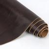 Oil-waxed cowhide fine-grain first-layer genuine leather sofa refurbishment seat soft cover bedside backrest with coffee-colored